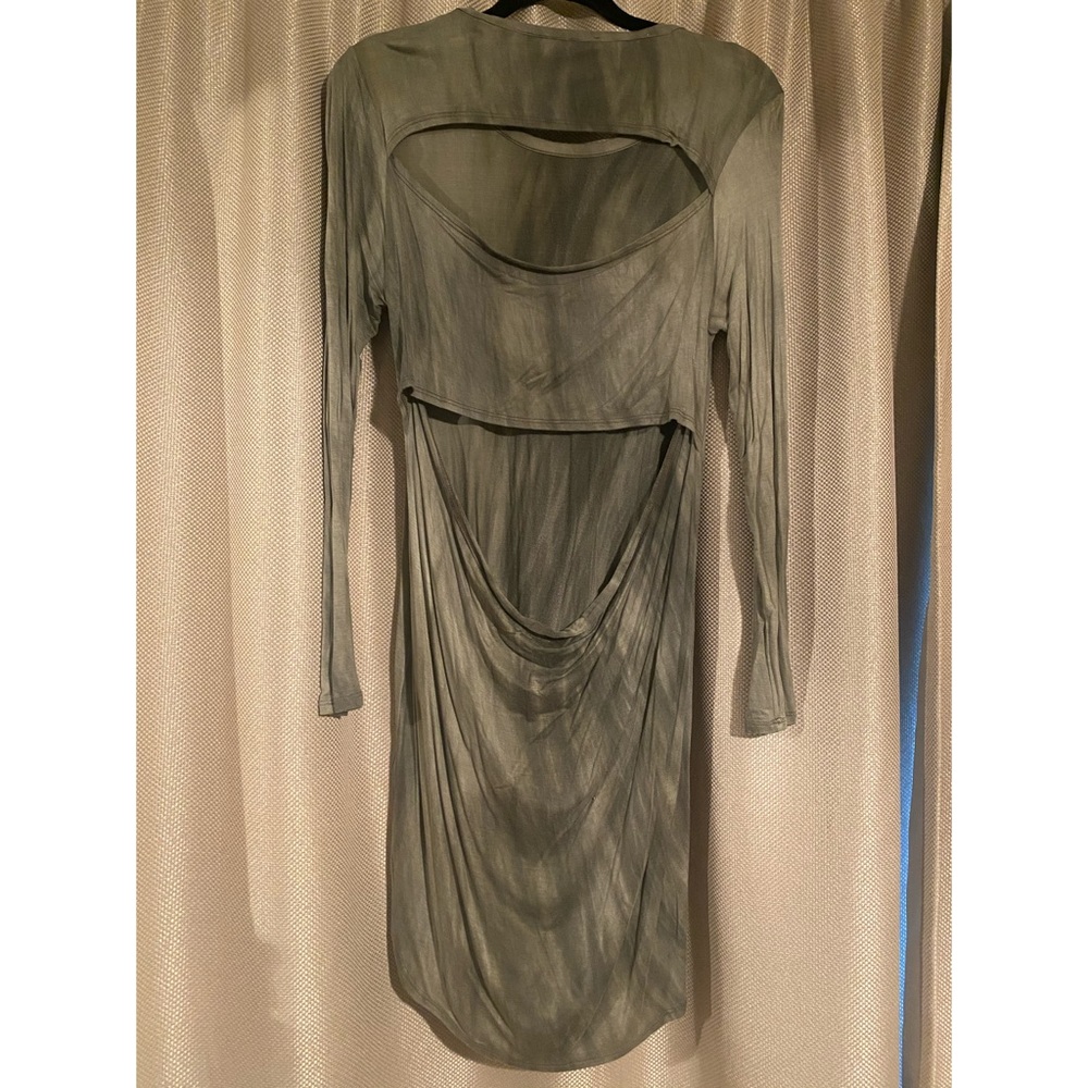 Green Tie Dye Dress